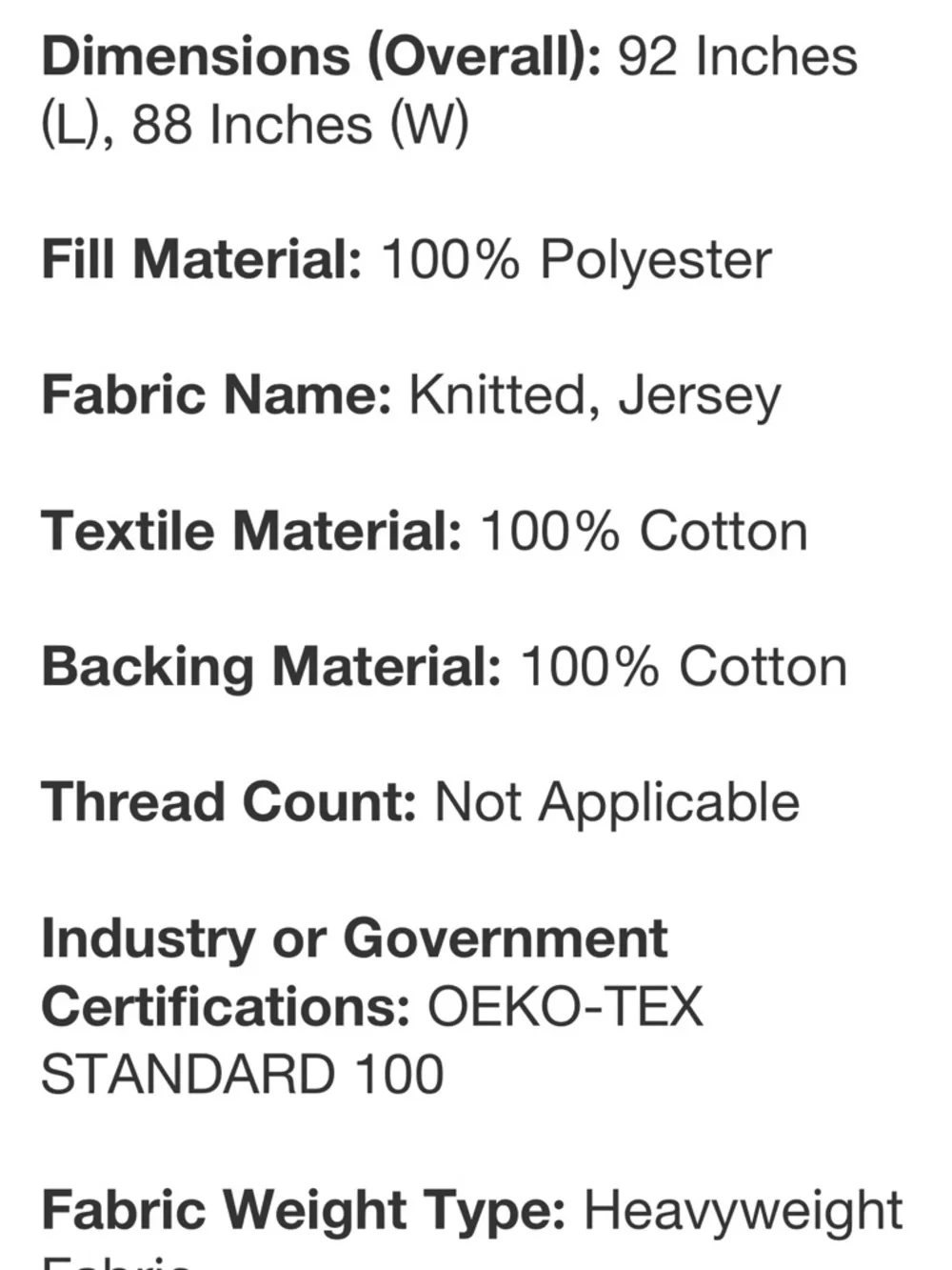 THRESHOLD NWT Full/Queen Jersey Quilt -Heather Gray